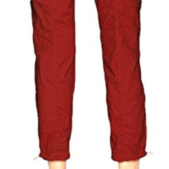 NWT Rafaella Pull On Lightweight Fitted Ripstop Ankle length Cargo Pant MSRP $59 - Picture 3 of 3